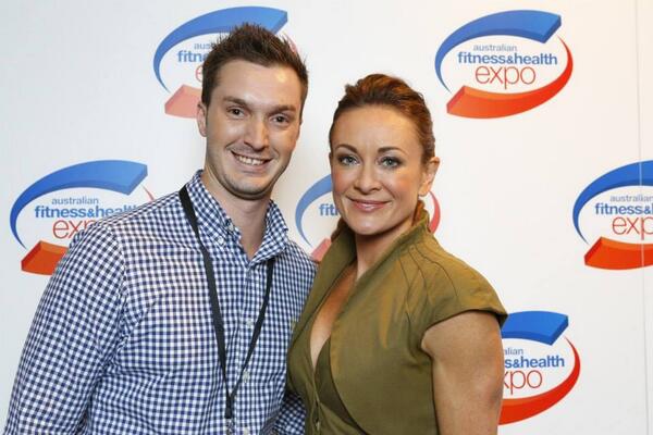 GymClickMedia's tweet image. Day 3 and #FILEX2014 special moments! Pictured here Eugene Downing CEO @GymClick and @MishBridges smiles all round!