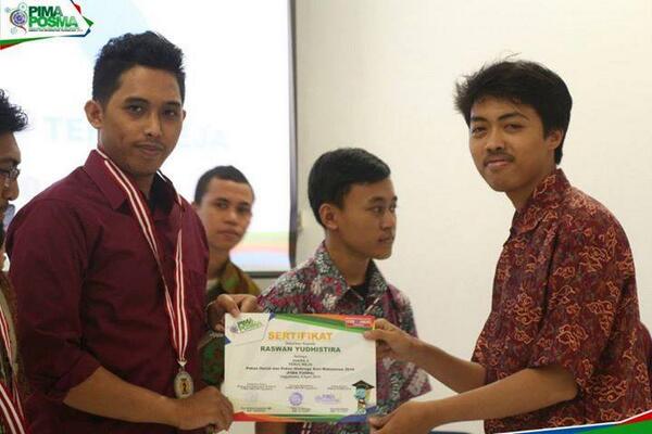 Awards Pima Posma 2014 || 2nd The Best Of Table Tenis <a href="/raswanyudistira/">Raswan Yudhistira</a>