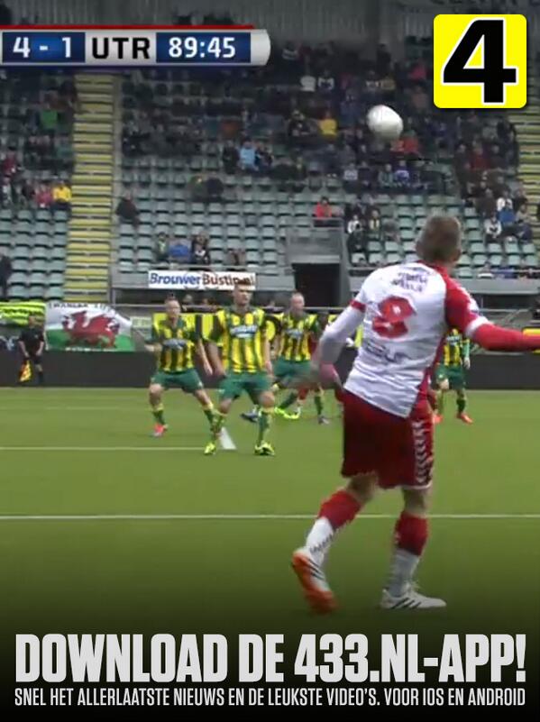 433NEWS's tweet photo. ZOOOO! Wat een goal! Van Hooijdonk-achtig. Toornstra krijgt applaus van ADO-fans.

VIDEO --> http://t.co/dt5f1EcMOE http://t.co/8oNvN4E0w4