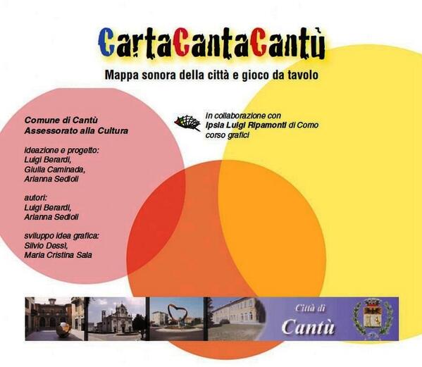 giuliacaminada's tweet photo. Mappa sonora e gioco dell'oca della Città di Cantù #mappasonora #giocodell'oca
#artesonoraperibambini #giuliacaminada http://t.co/Re9CJbPe4L