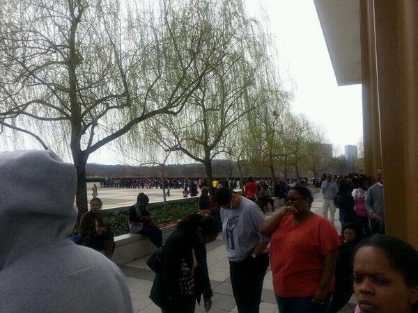 producedbyQUAN's tweet image. Danggg! a portion of our line yesterday. #RockLikeAGirl #epic