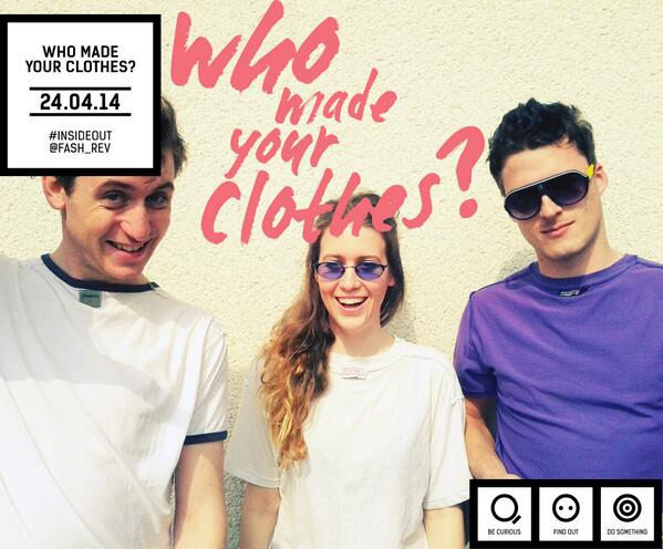 We are asking #billabong , #stefanel and #Corazon Who made your clothes? #InsideOut