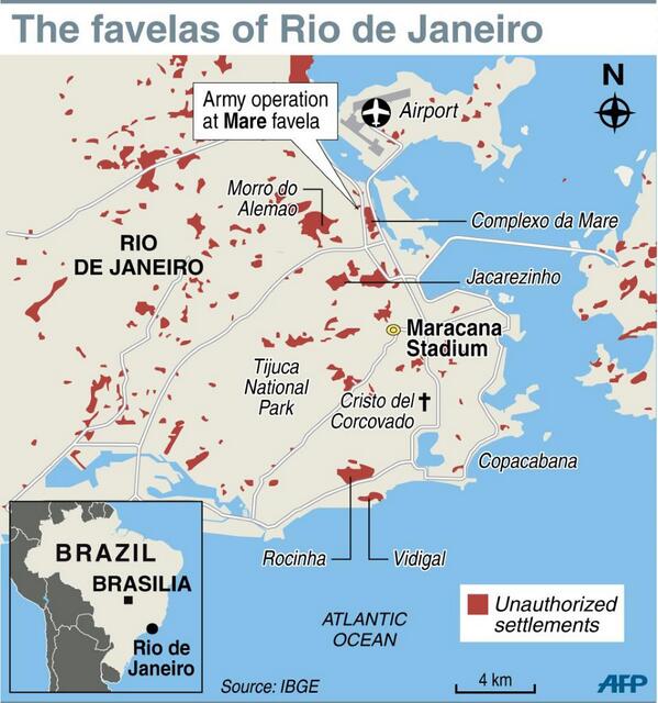 Where is Rio de Janeiro located? Where is Rio de Janeiro on a map
