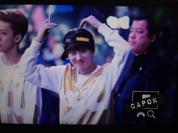 capok522's tweet photo. 140406 #SUHO #준면 #capok 하♥︎♥︎♥︎트 http://t.co/ZbMtmexo6p