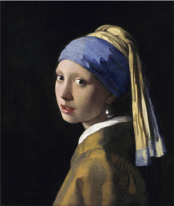 arteaIdia's tweet photo. "The Girl with a Pearl Earring" (1665), Johannes Vermeer (Países Bajos) - Barroco http://t.co/YQl1rgtuWs