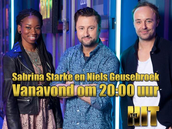 TheHitRTL's tweet image. Sabrina Starke &amp;amp; @NielsGeusebroek vanavond in #TheHit