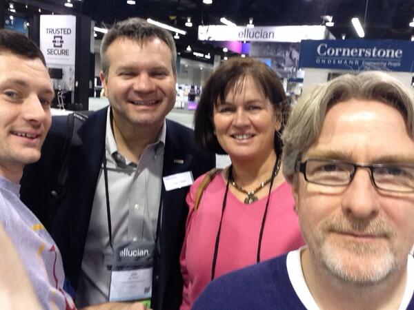 DerekInteract's tweet image. We've arrived and it's looks great! #elive14 #teamelevate @joefishr