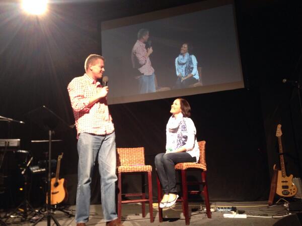 neilgolding's tweet photo. @MMPotgieter &amp; @Estea777 up sharing their stories about a #FaithfulGod Exciting stuff. #G1City http://t.co/hurCG32521