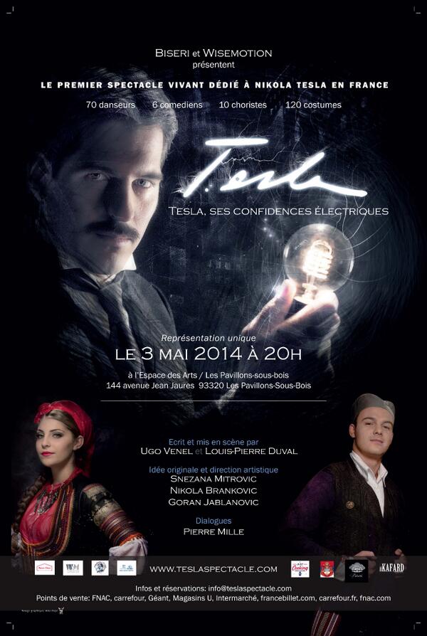 teslaspectacle's tweet image. Discover the world of Nikola Tesla saturday,May 3, 2014 @teslaspectacle @thrasyboulos @RSE_Balkan