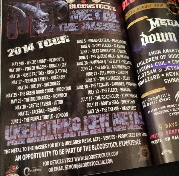 Castle Live (@thecastlelive) on Twitter photo So, <a href="/MetalHammer/">Metal Hammer</a> are ready for the #M2TM finals .... Are you? #May30th So, <a href="/MetalHammer/">Metal Hammer</a> are ready for the #M2TM finals .... Are you? #May30th
