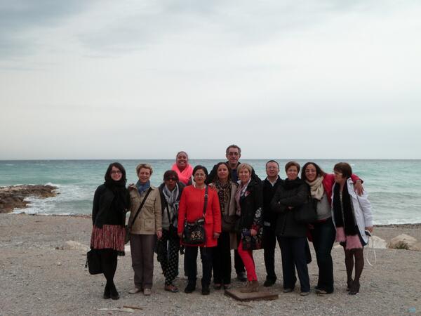 AIPolytechLille's tweet image. Ambiance plage à Menton pour les Assises #polytech2014 avec Polytech Lille et  @PolytechTours