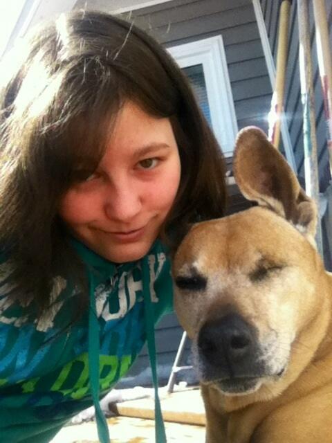 Mkinaschuk's tweet image. Me with my #oneeyedbandit I love her&amp;lt;3
And what a beautiful day outside #springarrived #SpringBreak #lastday