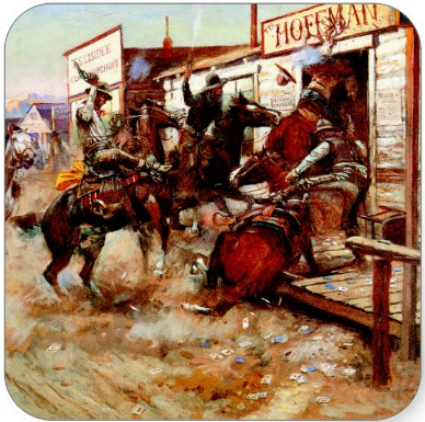TheStickerShack's tweet image. Great sticker for cowboy/western lovers zazzle.com/rootin_tootin_…