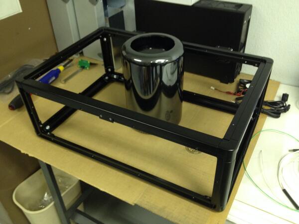 PostBoxSystems's tweet image. Some assembly required! Check back tomorrow for all the actual info and photos #nab2014 #roguepro #crueljoke