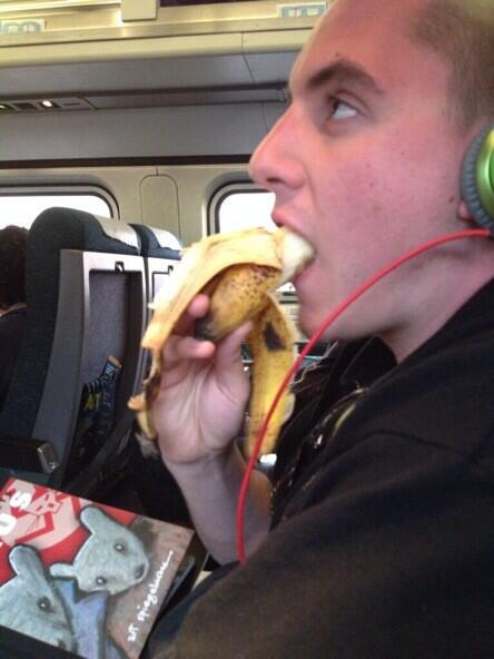 Deep throating on the train #noshame