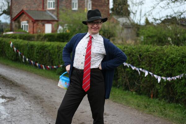 LittleFunFest's tweet photo. @alexwinterstv  We love a bit of Derek! http://t.co/yG8wU6lp9y