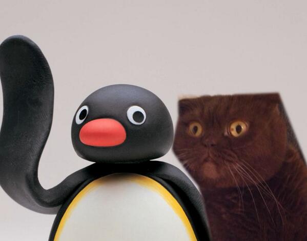 ChocoBeo's tweet image. Photo de moi avec le poto @Pingu_bot !!!