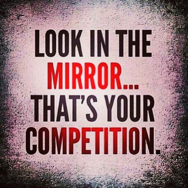 Turquoiseltd's tweet image. Looking in the mirror should be the only time you see your competition