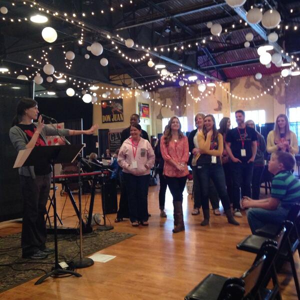 MarkedOKC's tweet image. "We're moving past causes. These are PEOPLE." - @kimbandy #marked2014