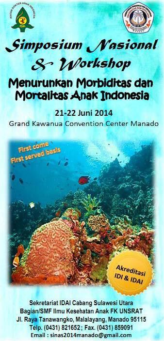 MDCweb's tweet photo. SimNas IDAI Cab. Sulawesi Utara &amp; Bagian Ilmu Kesehatan Anak FK UNSRAT
Manado, 20–21 Juni 2014
http://t.co/Gne3s81RHh http://t.co/MBQgNwjeC3