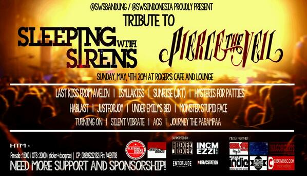 <a href="/LKFAofficial/">#FRASA</a> @ISSYLAKISSmusic <a href="/SunriseJKT/">Sunrise Official</a> <a href="/HFPbdg/">HYSTERIS FOR PATTIES</a> <a href="/HABLASTofficial/">HABLAST OFFICIAL</a> <a href="/JFJ_ID/">Just For Joy</a> <a href="/underemilysbed/">UNDER EMILY'S BED</a> <a href="/MSFOfficial/">MONSTER STUPID FACE</a> etc.