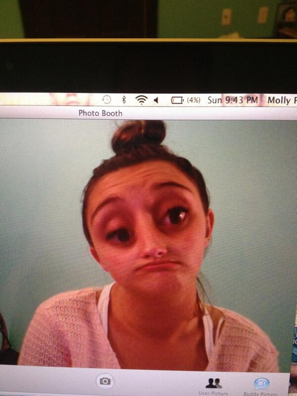 mollyfreud's tweet photo. #nomakeup http://t.co/2N5i9R1Imi