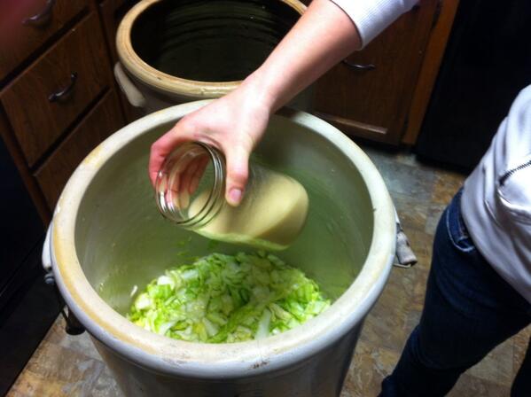 ggligorea's tweet photo. .@CommonsBrewery kraut with Brett! Thanks for the inspiration. #wildalefestival http://t.co/Ehop3mgfb2
