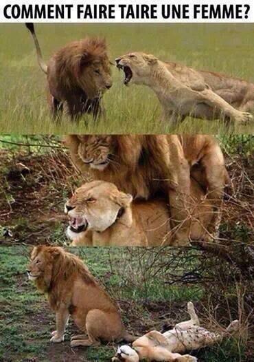 comment faire taire une femme