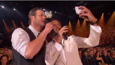 CumulusSales's tweet photo. RT @NASHFM947NY "#Bluke take a #Selfie! @ACMawards #ACMs @blakeshelton @LukeBryanOnline http://t.co/mvjJz1Y3Ad"