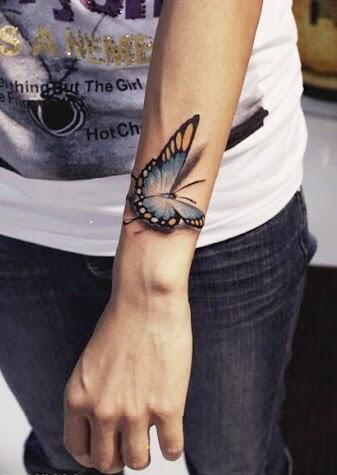 joseph scissorhands Butterfly Tattoos