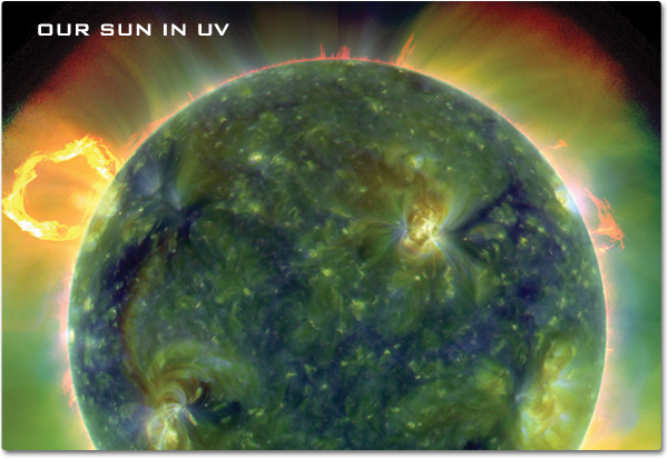 NASA's tweet photo. As seen on #Cosmos: Ultraviolet - Learn how we study the Universe, Sun, Earth &amp; more in UV: http://t.co/Es0Q4FllVF  http://t.co/XGcQozDisD