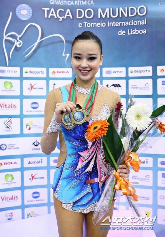 손연재 선수의 금메달 축하합니다! 
리스본월드컵 4관왕 자랑스럽습니다!