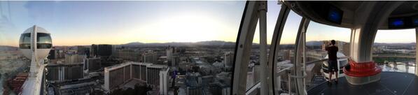 WhenFramesDrop's tweet image. Top of The High Roller #NAB2014