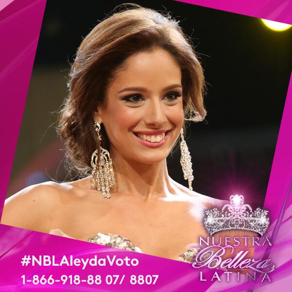 Si tu favorita es Aleyda RT y  vota por ella llamando al 1-866-918-8807 o con el hashtag #NBLAleydaVoto