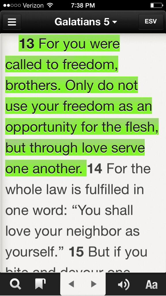 TheReachNetwork's tweet photo. We can't lose our salvation but we can lose or abuse our freedom in Jesus. #FreedomandFaith http://t.co/1LaNMEGvhU