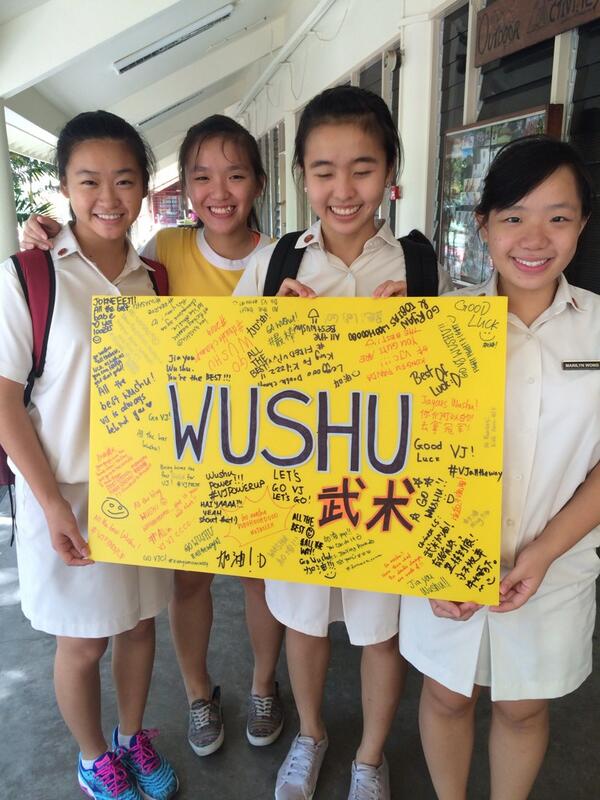 VictorianVerve's tweet photo. Good luck to the Wushu team for today! #VJPOWER #VJAllTheWay http://t.co/zI6OyZJMT0