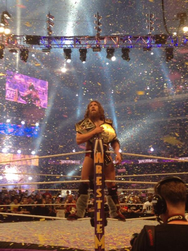 WrestleMania tweet picture