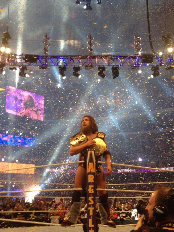 WrestleMania tweet picture