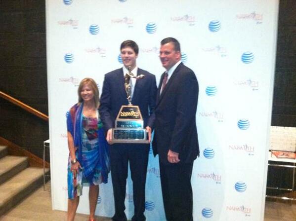 Doug McDermott is named the winner of Naismith Award. Ross Jernstrom has the story from Dallas at 10.#Creighton