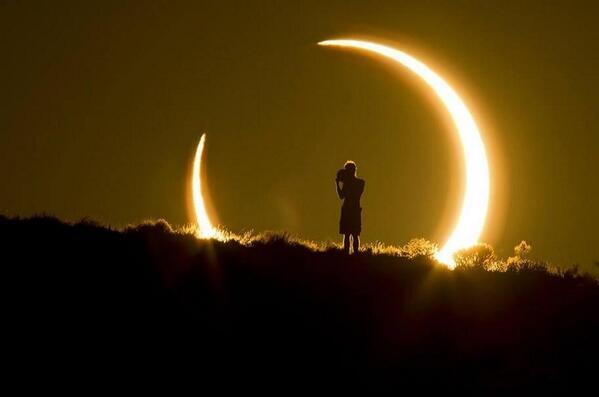 Annular Solar Eclipse, Albuquerque, New Mexico