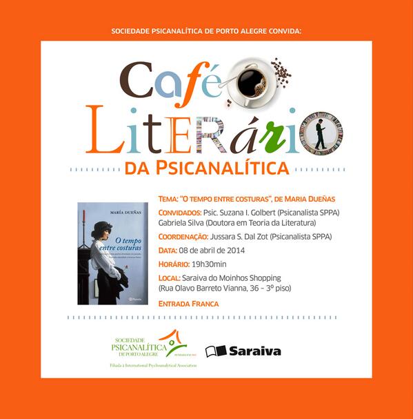 srtaparker's tweet photo. Terça-feira, às 19:30 na Saraiva do Moinhos Shopping. Aparece lá! http://t.co/ATzHj5a1LM