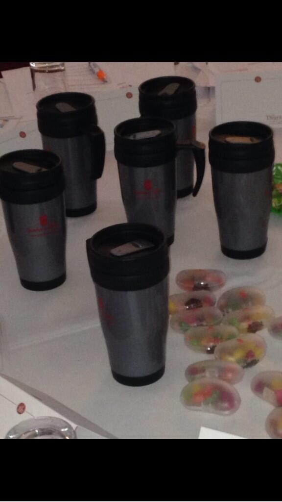 GrahamRoseKaty's tweet image. @GrahamRosePTS thermal mugs! Thank you @4imprint