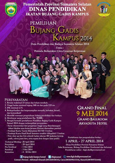 bgksumsel's tweet photo. Lengkapi persyaratan dan catet setiap tanggal pentingnya Jang Dis ! #PBGKSS2014 http://t.co/CiTTIpjkCM