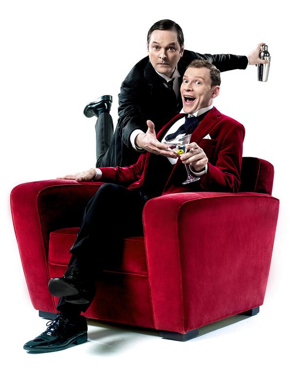 bertiewooster's tweet photo. Introducing our amazing new cast, Mark Heap and @arobertwebb! 

Retweet to wish them luck tonight! http://t.co/rCGIfrSUxR
