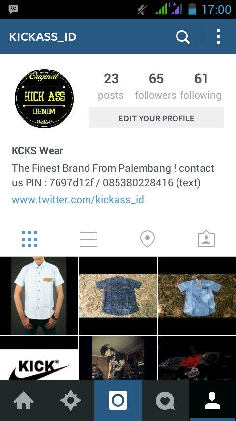 ayooo yang punya instagram bisa follow dan cek katalog kita . silahkaaaaann monggoo :D #makeyourstylecometrue