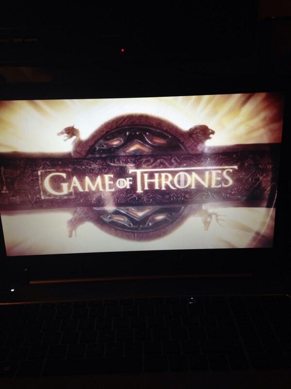 bap2195's tweet photo. Finally!!!! @GameOfThrones #GoT #finally http://t.co/l5ljscWd2P