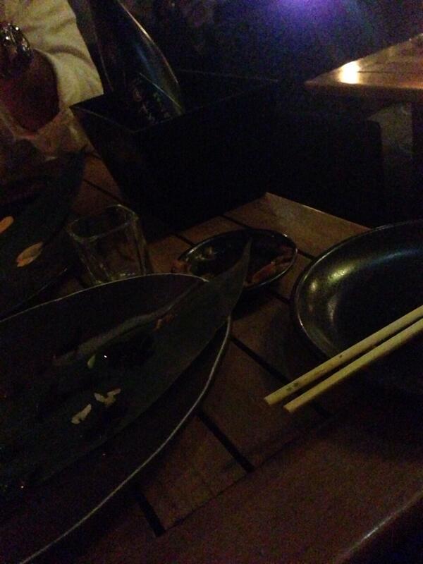 Thank you #katana #junmai #daiginjo #mizbasho @jarvatz #westhollywood #kellerwilliams #realestate #sushi #california