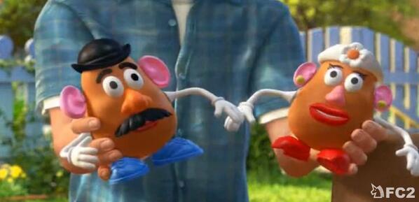 トイ ストーリー Fan ポテトヘッド ミスターとミセス 愛し合ってるから一緒にしといてあげてね Http T Co Dlvdqhnixv