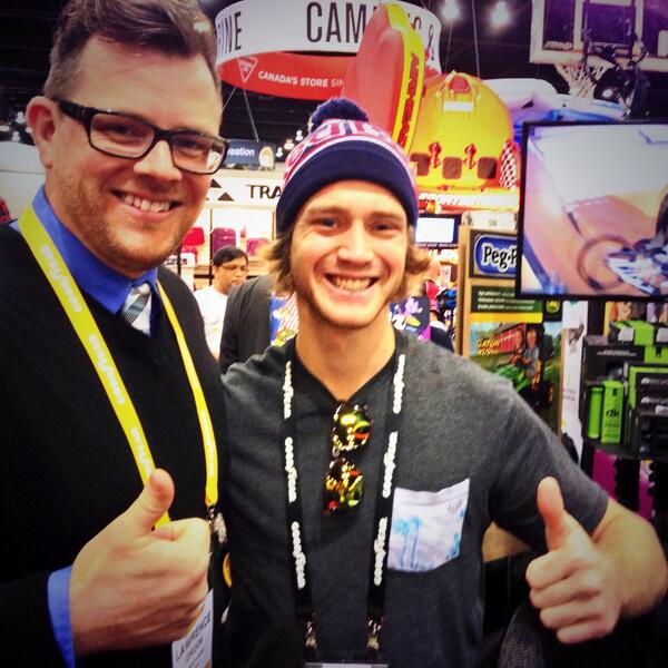 Hanging out with me mate Drew Bezanson - Pro BMX'r!  <a href="/RedBullCanada/">Red Bull Canada</a> <a href="/DKBicycles/">DK Bicycles</a>