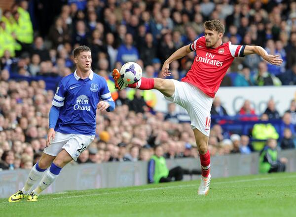 mik_babs's tweet photo. @Arsenal: The one positive from #EFCvAFC - @aaronramsey is back. How much difference can he make to #Arsenal? http://t.co/v63KdChbto
